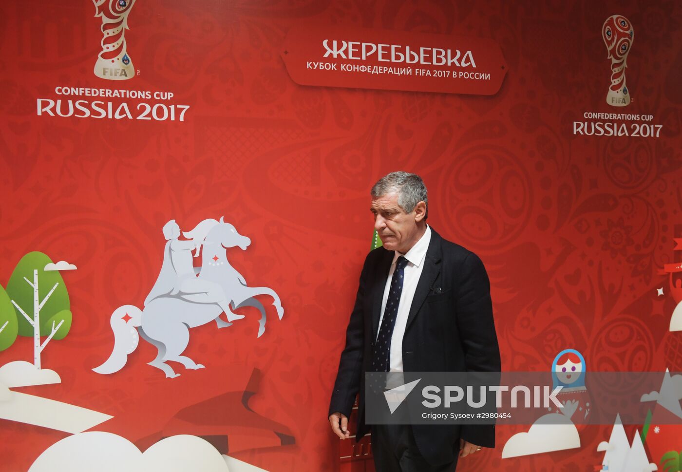 Official draw ceremony of FIFA Confederations Cup Russia 2017