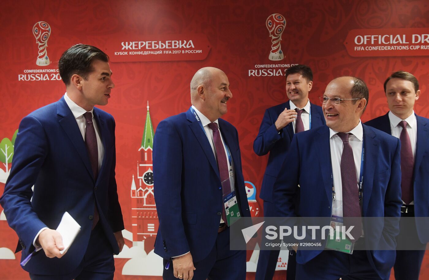 Official draw ceremony of FIFA Confederations Cup Russia 2017