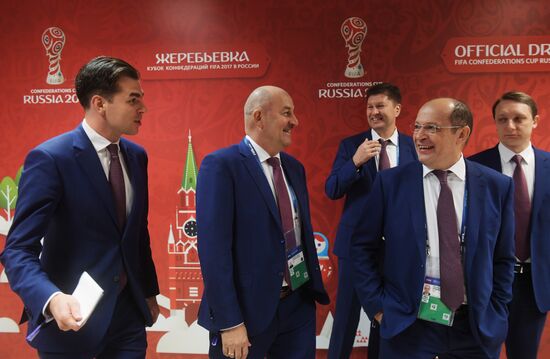 Official draw ceremony of FIFA Confederations Cup Russia 2017