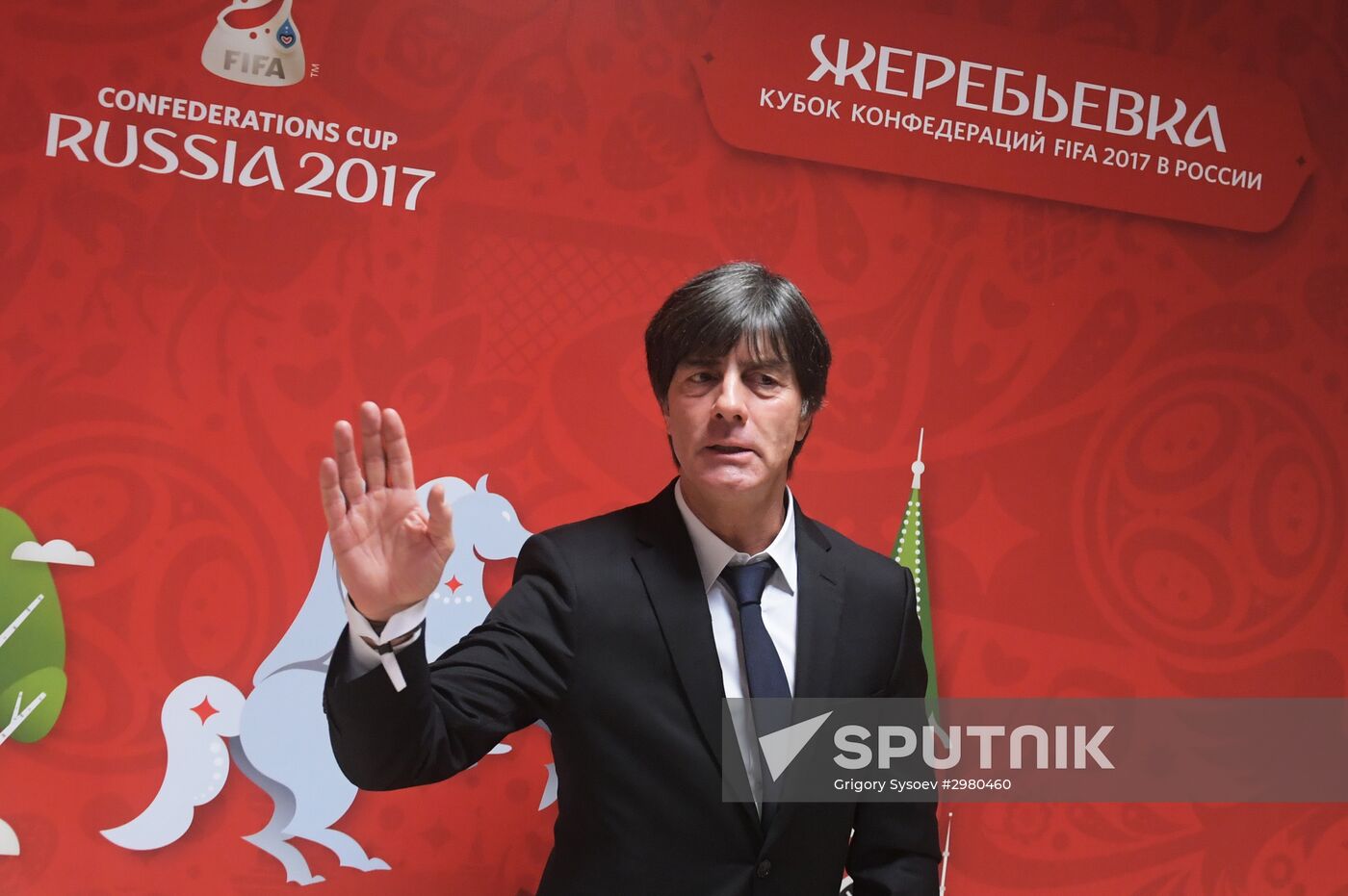 Official draw ceremony of FIFA Confederations Cup Russia 2017