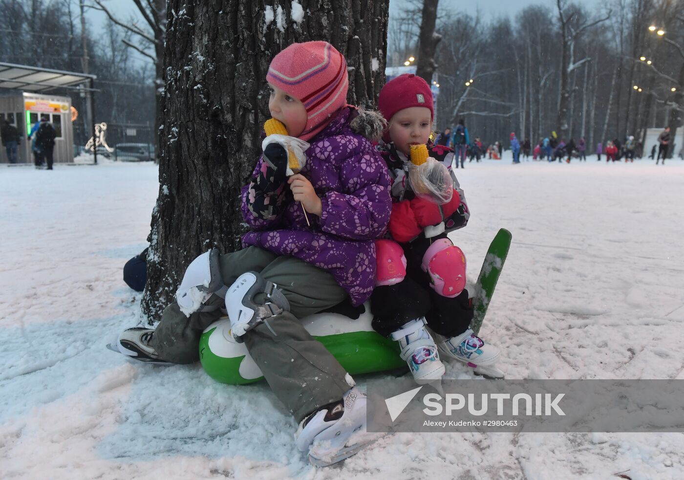 Serebryany Lyod (Silver Ice) skating rink opens in Izmaylovsky Park