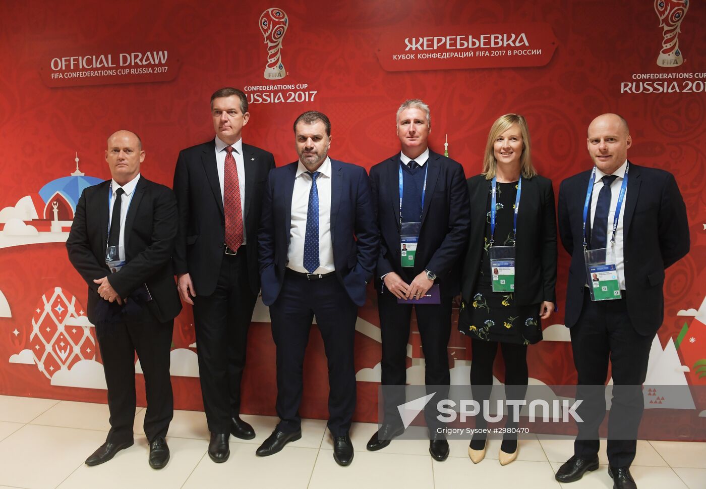 Official draw ceremony of FIFA Confederations Cup Russia 2017