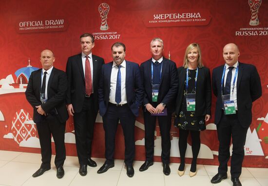 Official draw ceremony of FIFA Confederations Cup Russia 2017