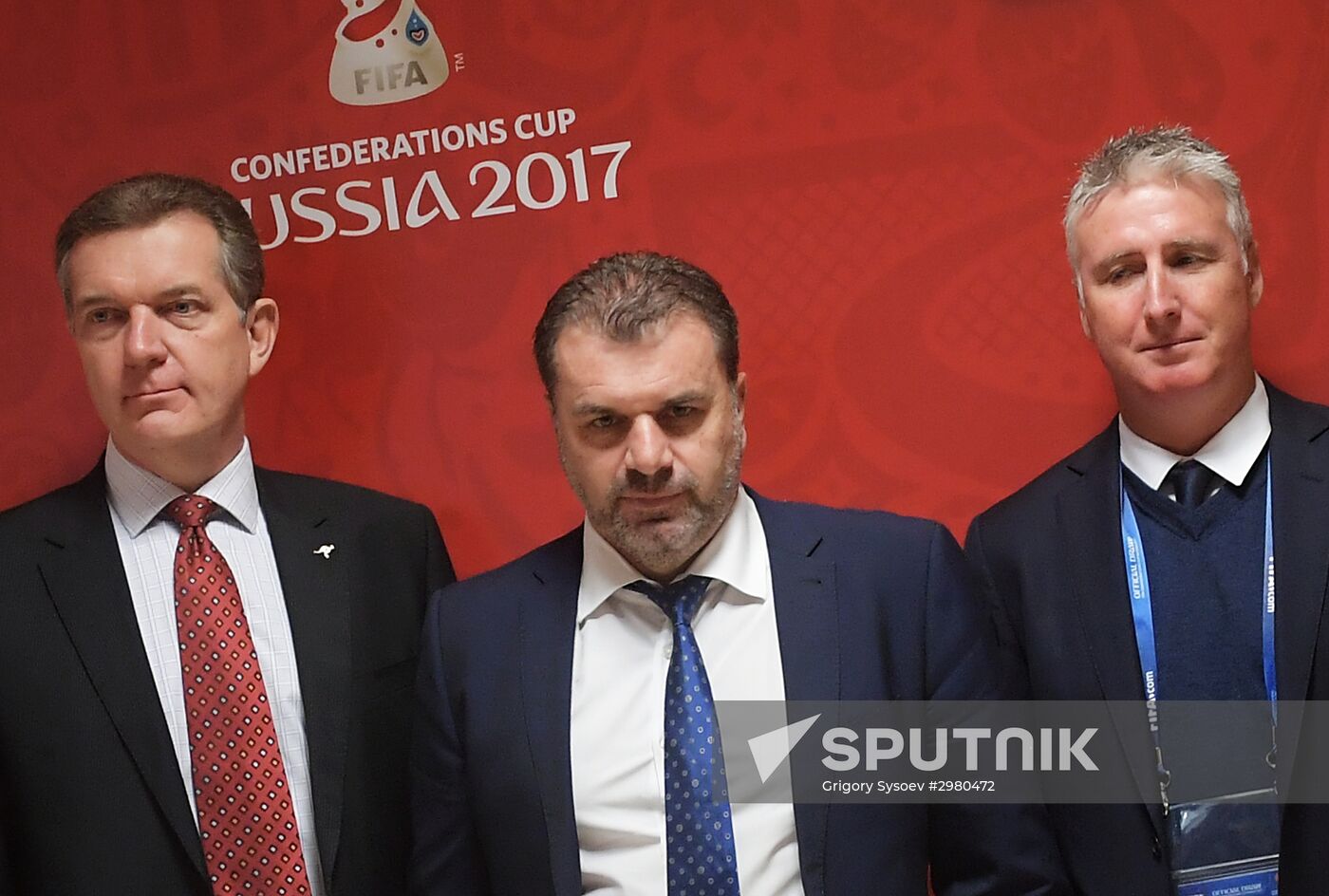 Official draw ceremony of FIFA Confederations Cup Russia 2017