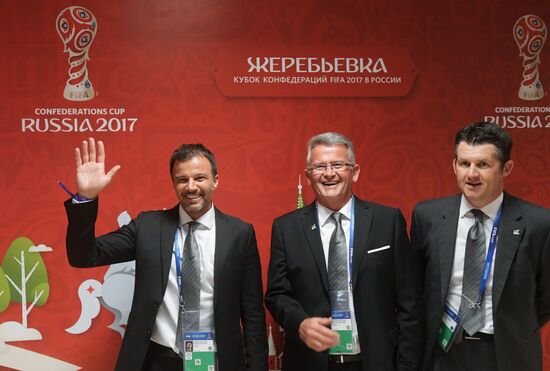 Official draw ceremony of FIFA Confederations Cup Russia 2017