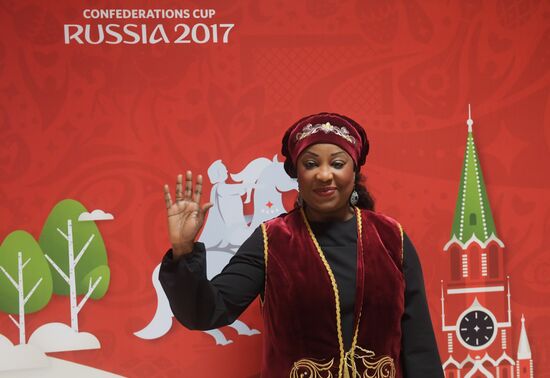 Official draw ceremony of FIFA Confederations Cup Russia 2017