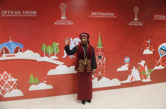Official draw ceremony of FIFA Confederations Cup Russia 2017