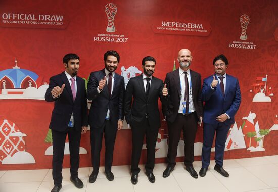 Official draw ceremony of FIFA Confederations Cup Russia 2017