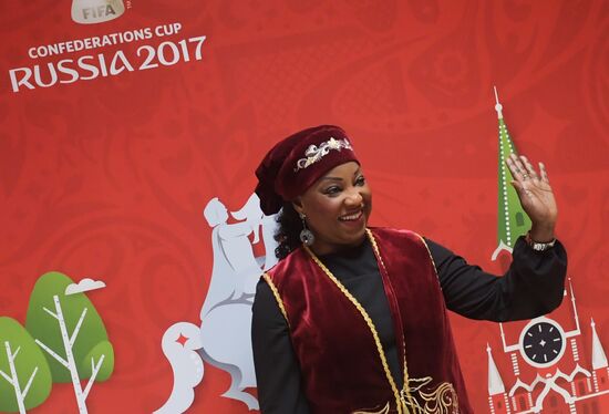 Official draw ceremony of FIFA Confederations Cup Russia 2017