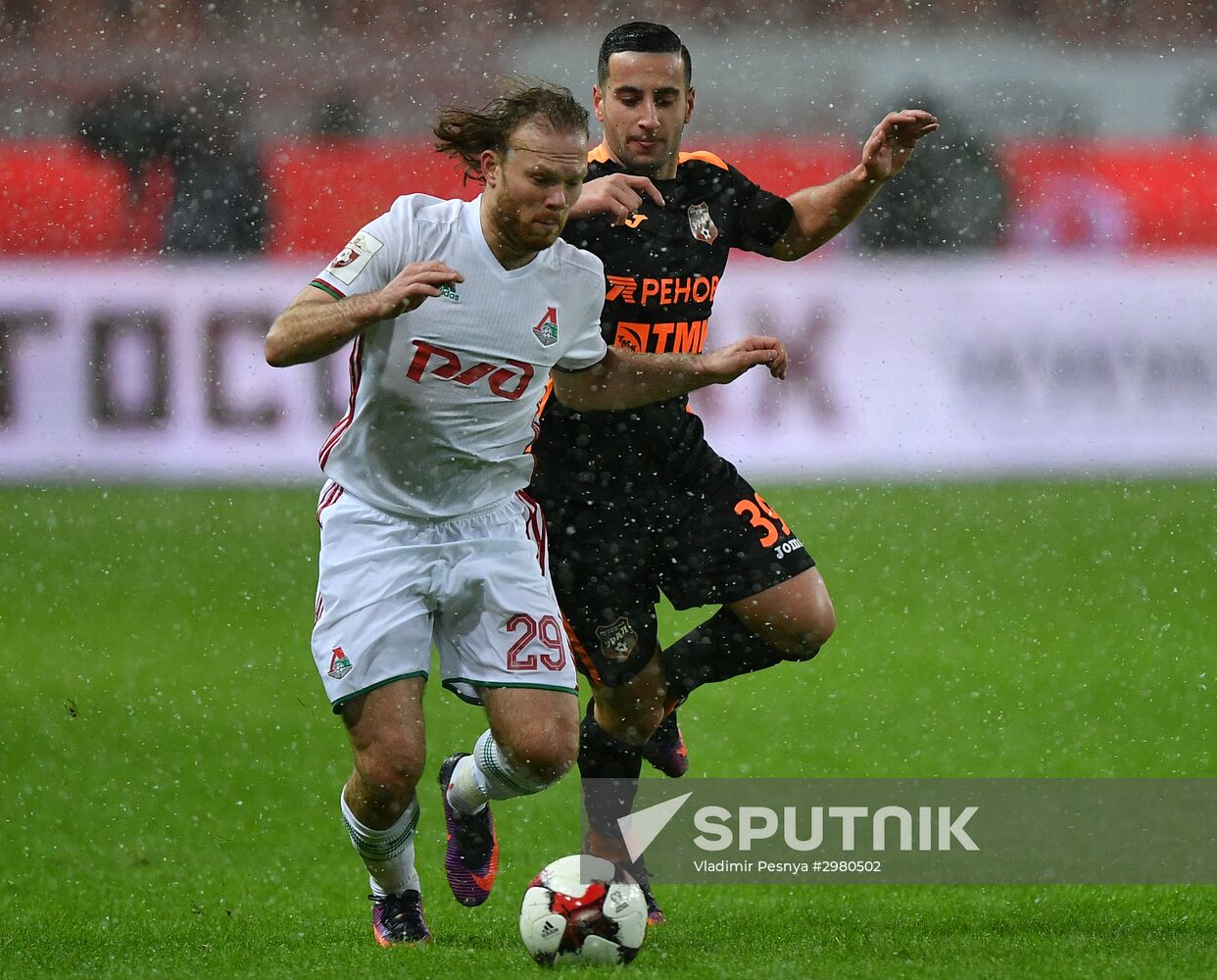 Football. Russian Premier League. Lokomotiv vs. Ural