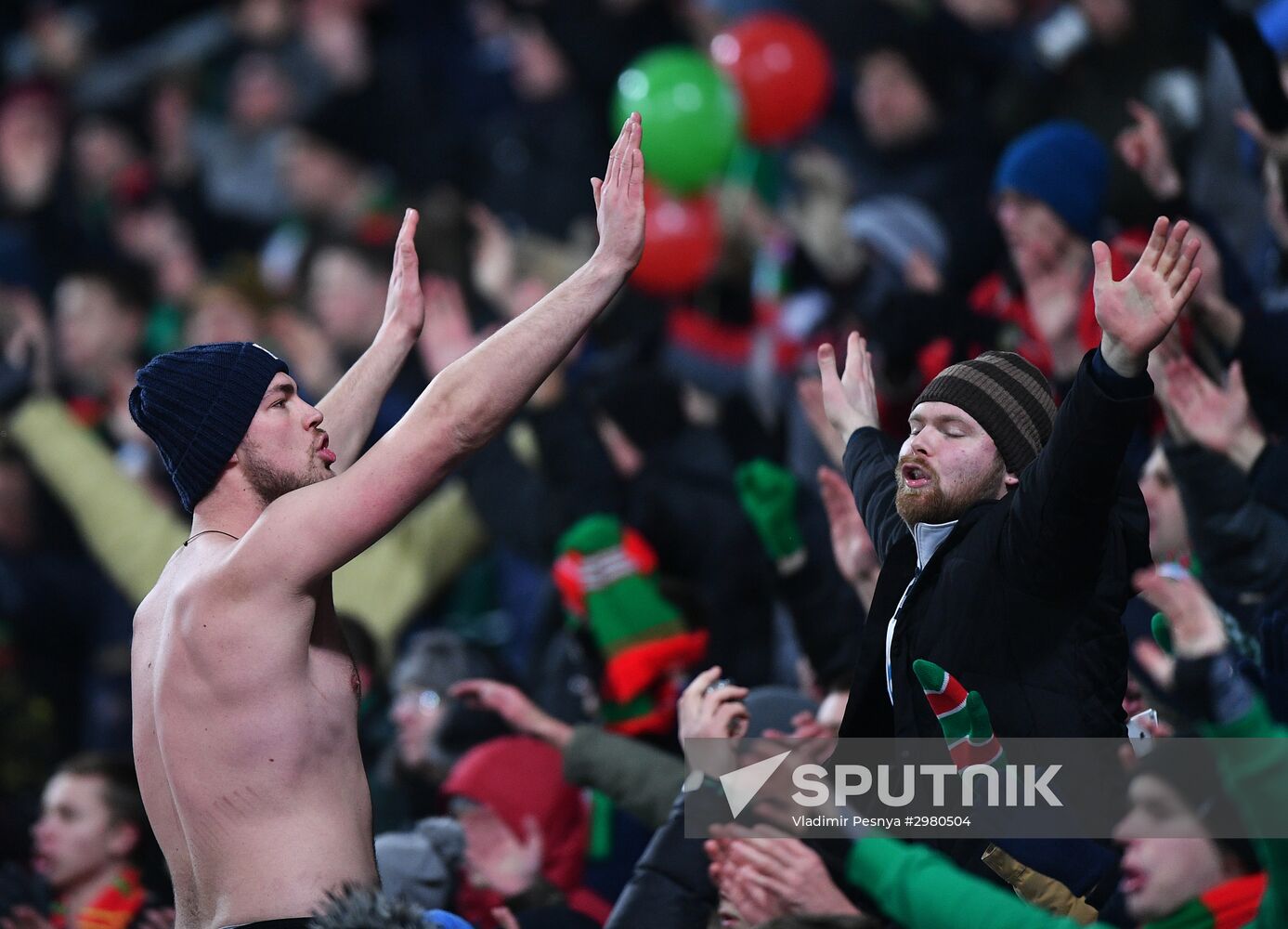 Football. Russian Premier League. Lokomotiv vs. Ural