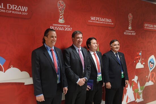 Official draw ceremony of FIFA Confederations Cup Russia 2017