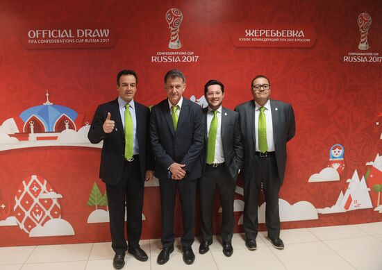 Official draw ceremony of FIFA Confederations Cup Russia 2017