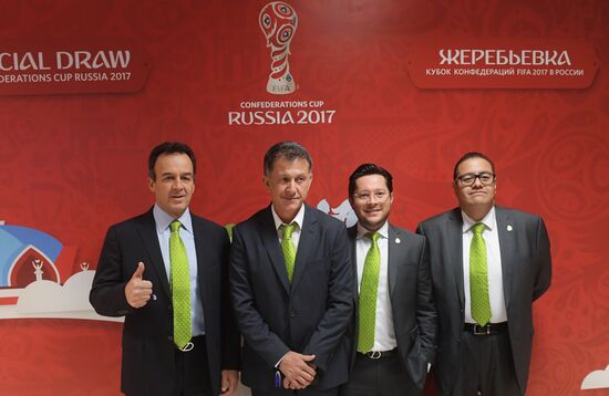 Official draw ceremony of FIFA Confederations Cup Russia 2017