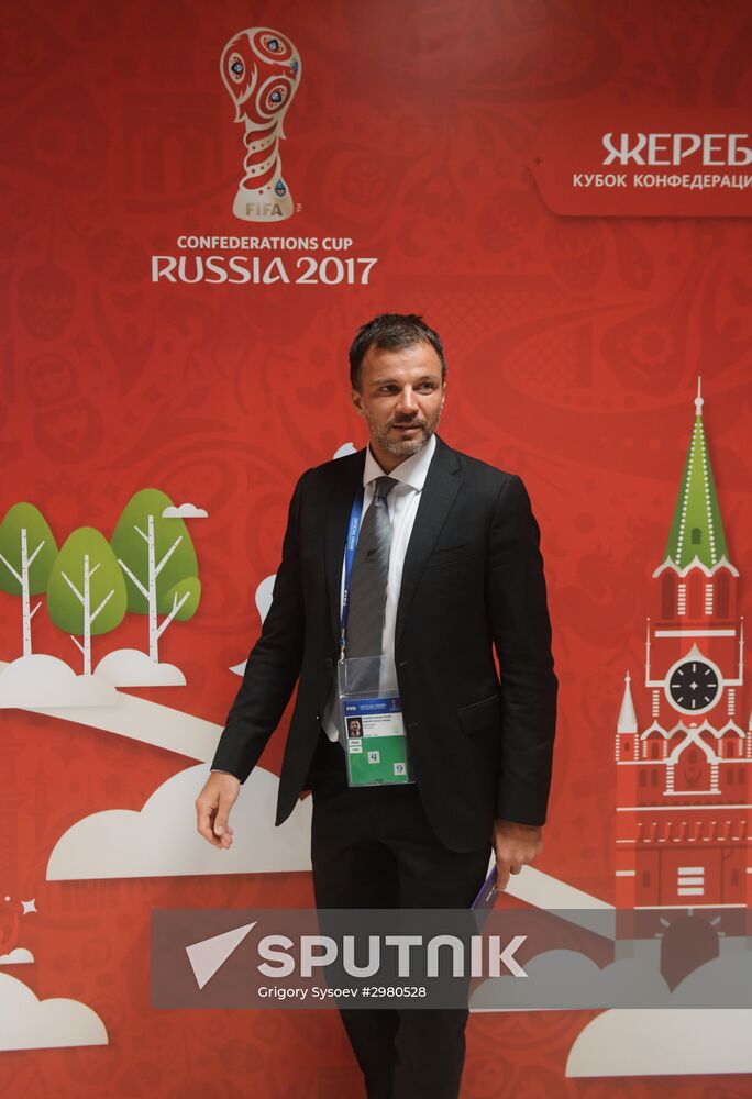 Official draw ceremony of FIFA Confederations Cup Russia 2017