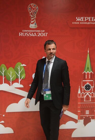 Official draw ceremony of FIFA Confederations Cup Russia 2017