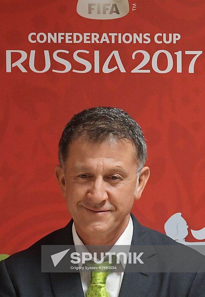 Official draw ceremony of FIFA Confederations Cup Russia 2017