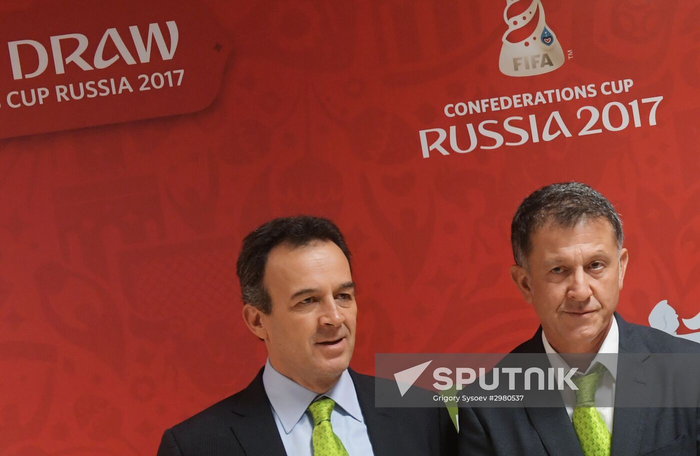 Official draw ceremony of FIFA Confederations Cup Russia 2017