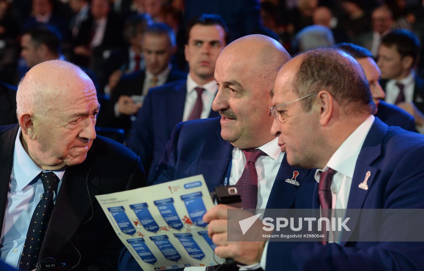 Official draw ceremony of FIFA Confederations Cup Russia 2017