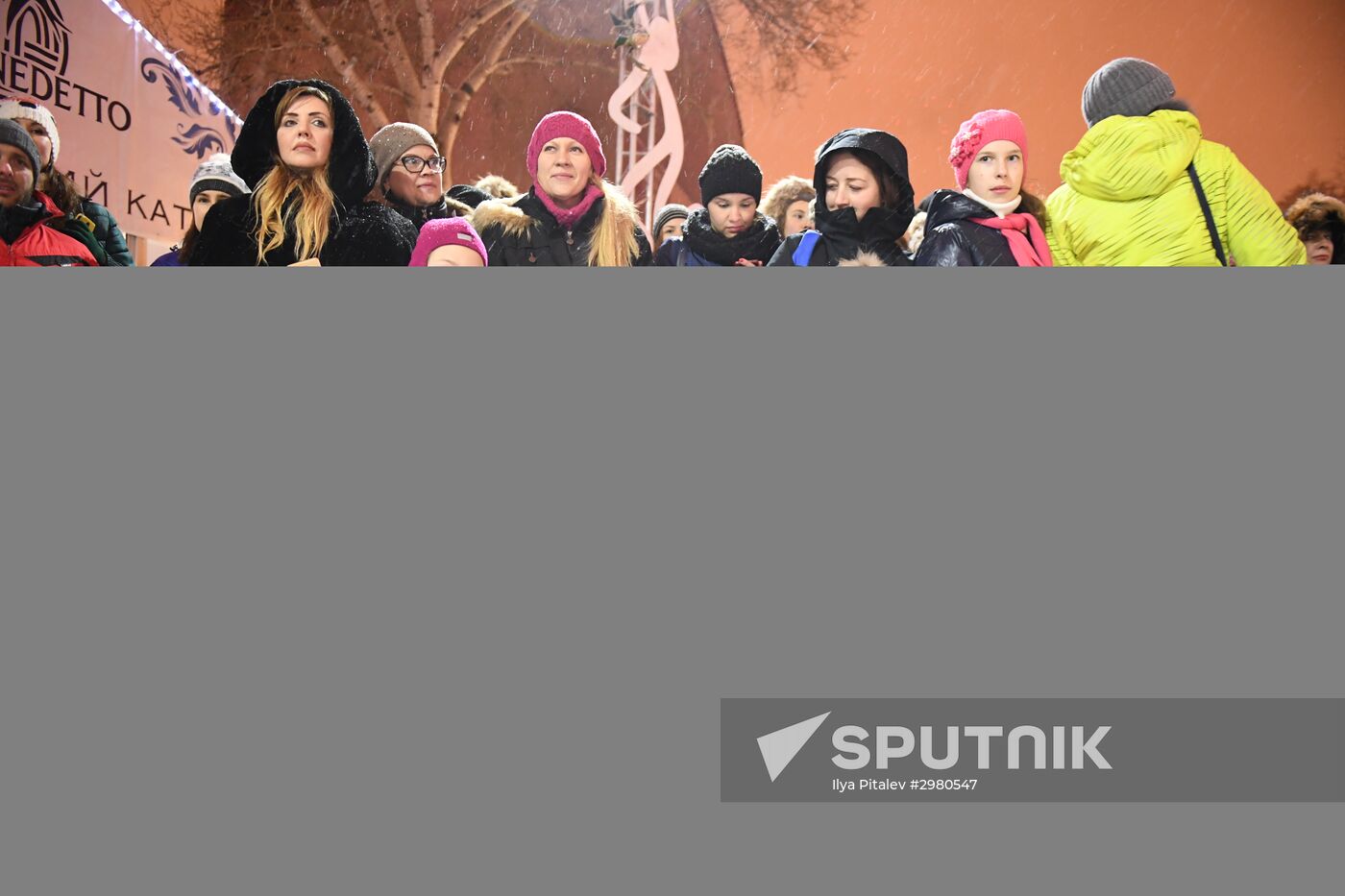 Skating rink opened in Moscow Hermitage Garden