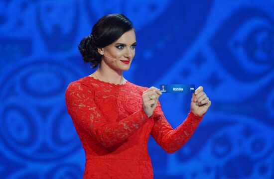 Official draw ceremony of FIFA Confederations Cup Russia 2017