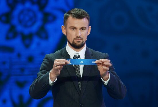 Official draw ceremony of FIFA Confederations Cup Russia 2017