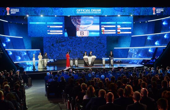 Official draw ceremony of FIFA Confederations Cup Russia 2017