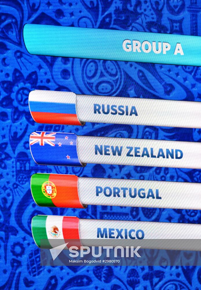 Official draw ceremony of FIFA Confederations Cup Russia 2017