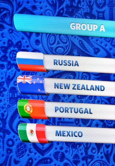 Official draw ceremony of FIFA Confederations Cup Russia 2017