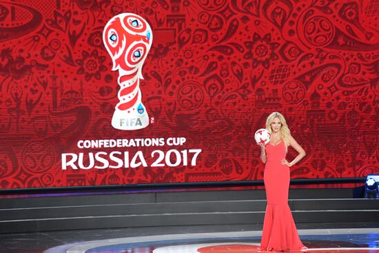 Official draw ceremony of FIFA Confederations Cup Russia 2017