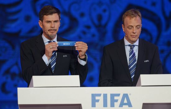 Official draw ceremony of FIFA Confederations Cup Russia 2017