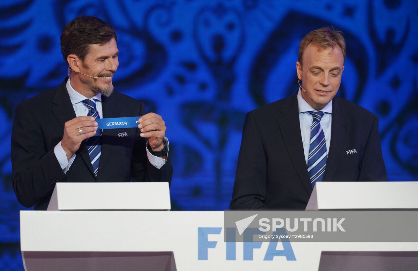 Official draw ceremony of FIFA Confederations Cup Russia 2017