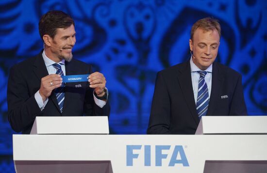 Official draw ceremony of FIFA Confederations Cup Russia 2017