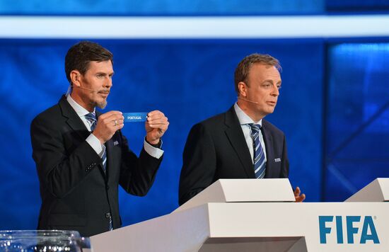 Official draw ceremony of FIFA Confederations Cup Russia 2017