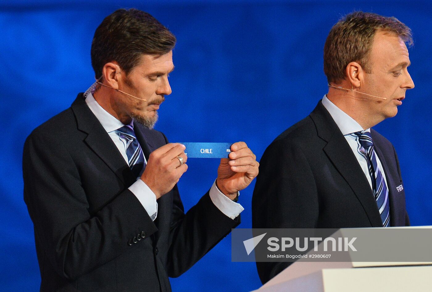 Official draw ceremony of FIFA Confederations Cup Russia 2017