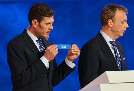 Official draw ceremony of FIFA Confederations Cup Russia 2017