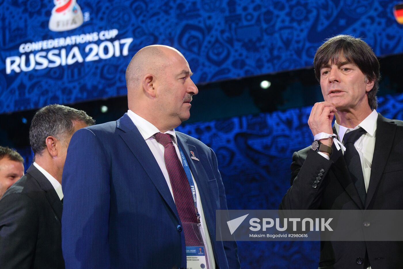 Official draw ceremony of FIFA Confederations Cup Russia 2017