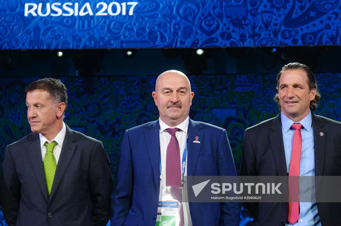 Official draw ceremony of FIFA Confederations Cup Russia 2017