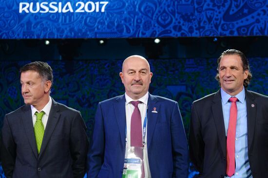 Official draw ceremony of FIFA Confederations Cup Russia 2017