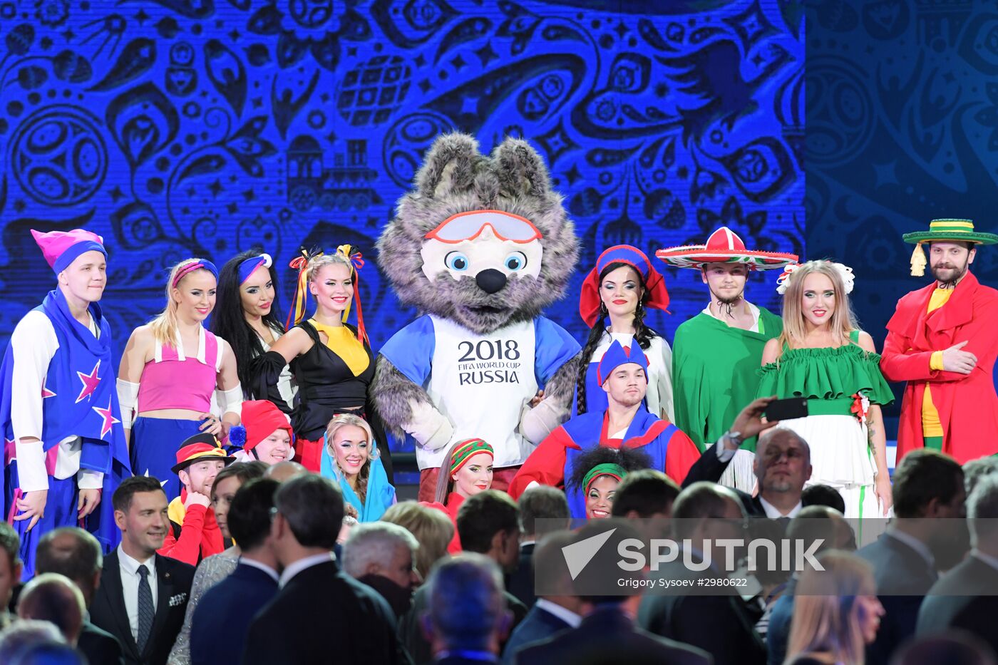 Official draw ceremony of FIFA Confederations Cup Russia 2017