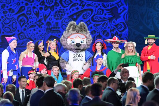 Official draw ceremony of FIFA Confederations Cup Russia 2017