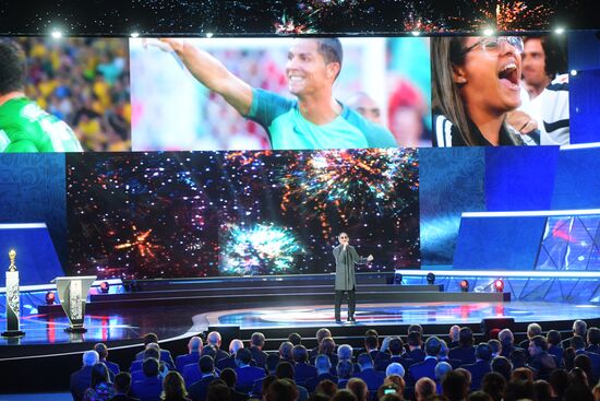 Official draw ceremony of FIFA Confederations Cup Russia 2017