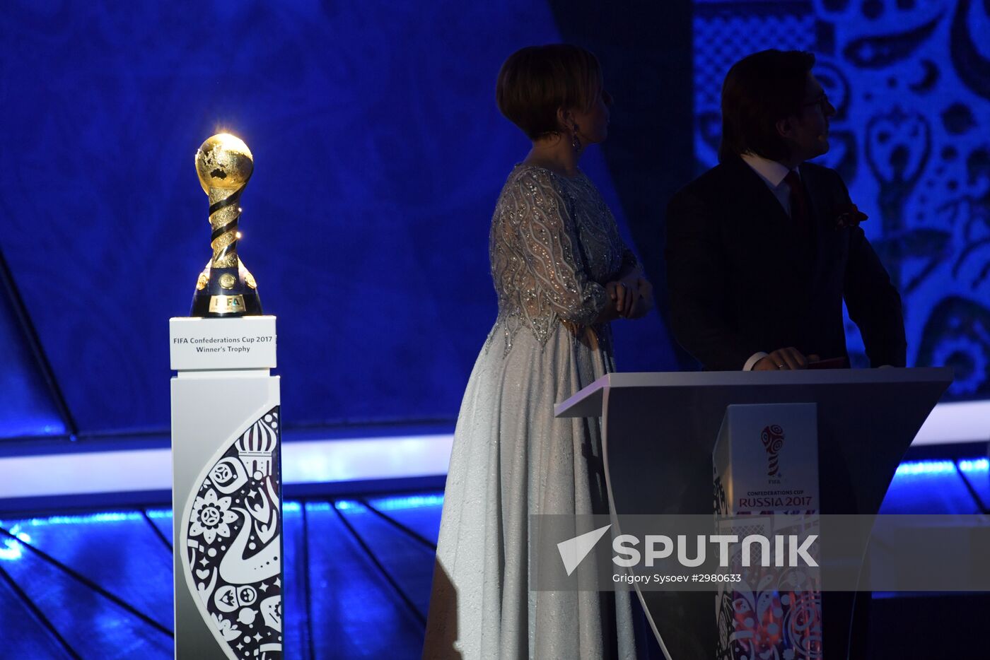 Official draw ceremony of FIFA Confederations Cup Russia 2017