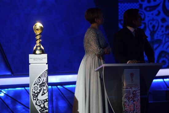 Official draw ceremony of FIFA Confederations Cup Russia 2017