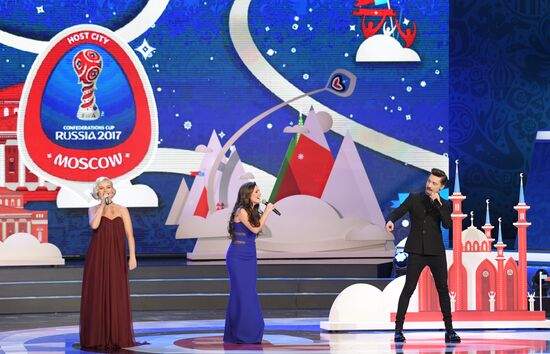 Official draw ceremony of FIFA Confederations Cup Russia 2017