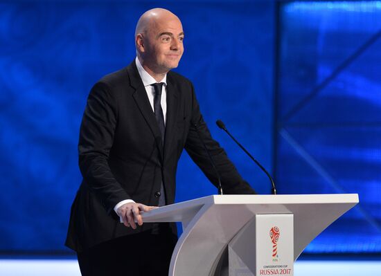 Official draw ceremony of FIFA Confederations Cup Russia 2017