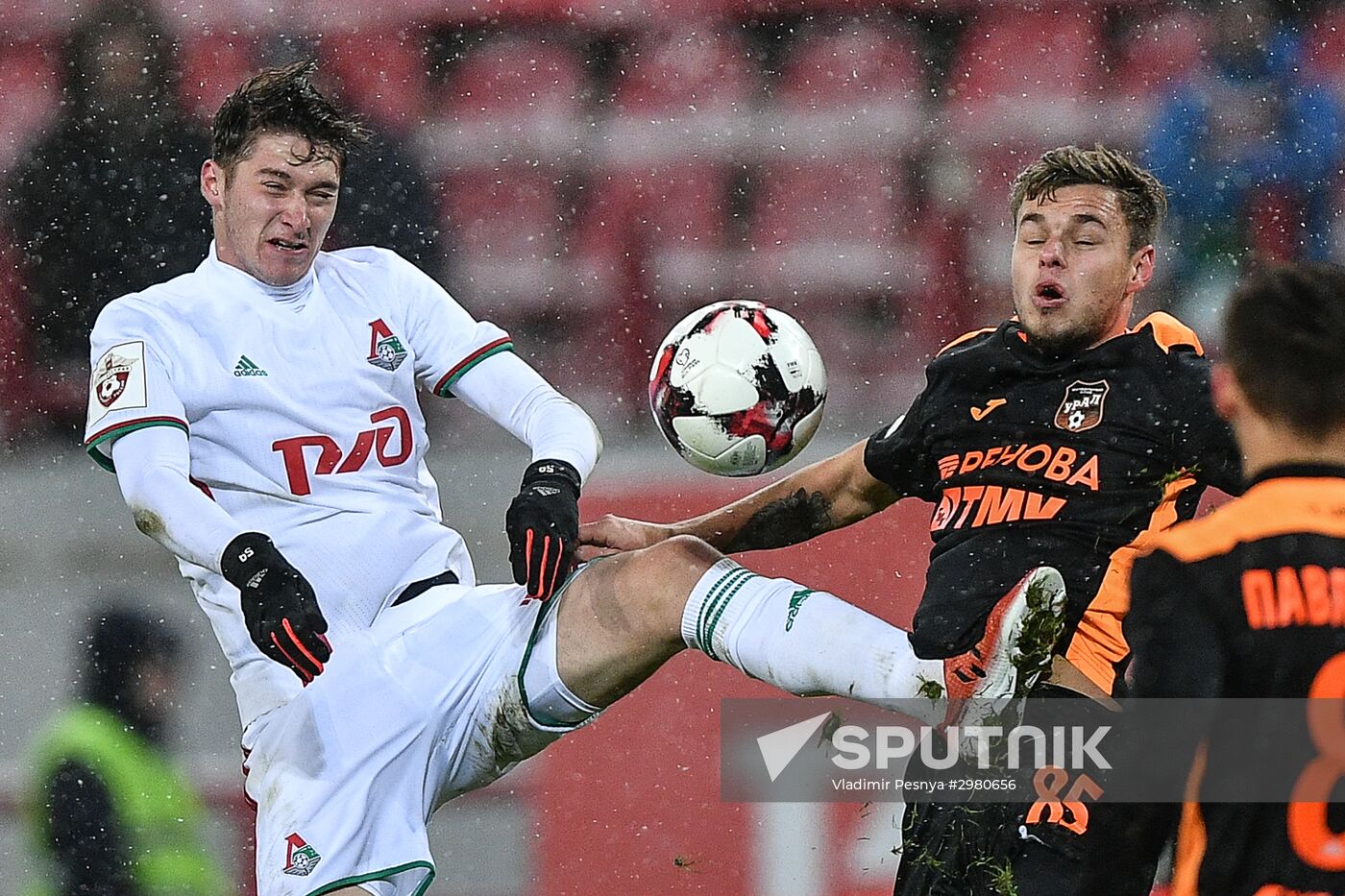Football. Russian Premier League. Lokomotiv vs. Ural