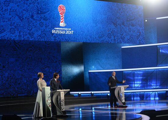 Official draw ceremony of FIFA Confederations Cup Russia 2017