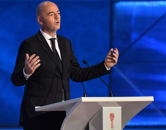 Official draw ceremony of FIFA Confederations Cup Russia 2017