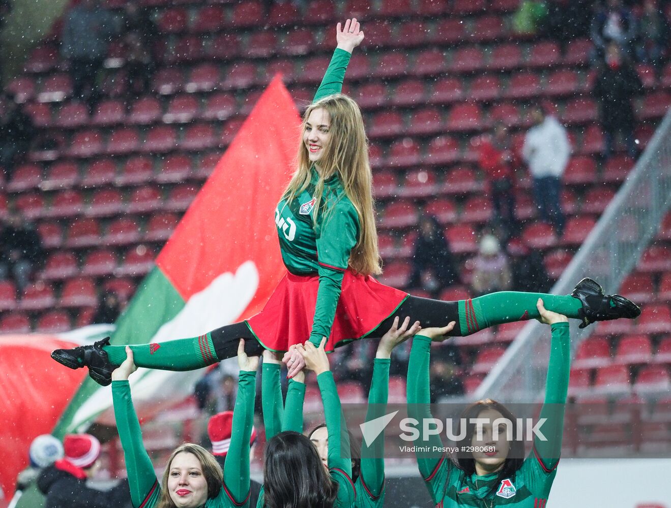 Football. Russian Premier League. Lokomotiv vs. Ural